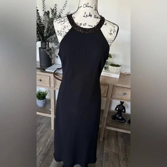 halter.mini dress Diamond Pointelle Beaded Halter Mini Dress – Ragstock main image 0